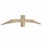 Ekena Millwork Bellingham Rough Sawn Timber Gable Bracket, Douglas Fir, 72"W x 12"H x 4"D x 4"F, 4/12 Pitch GBW072X12X0404BEL00RDF - alternate 4